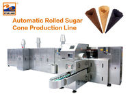 가스 체계 자동적인 설탕 콘 생산 라인/아이스크림 콘 굽기 기계