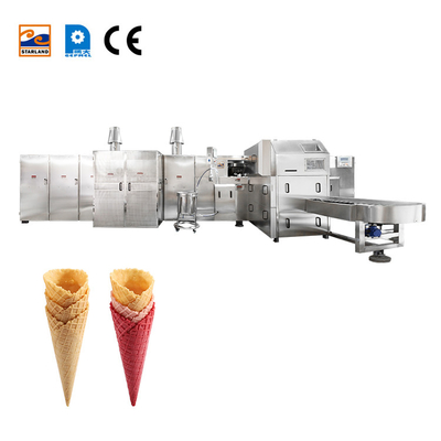 높은 안정성 아이스크림 코너 제작기 영상 기술 지원 6200pcs / 시간