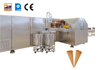 기계를 만드는 자동적인 구른 설탕 콘 생산 라인 아이스크림 산업 굽기 와플 콘