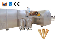 380V 13 킬로그램 / 시간 굴려진 설탕 콘 기계 아이스크림 콘 제조사 기계