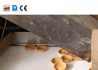 스테인레스 스틸 웨플 코너 생산 라인 식품 산업에서 자동 웨플 바구니 구기 시스템