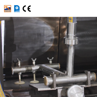 사용자 정의 효율성 아이스크림 코너 생산 라인 2.0hp 1.5KW