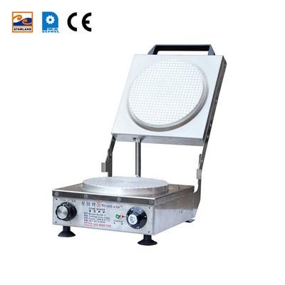 220V 스테인리스 스틸 아이스크림 콘 기계