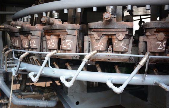 PLC 28molds 웨이퍼 코너 생산 라인