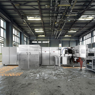 PLC 제어 시스템 높은 수요 시장에서 스테인리스 스틸 바구니를위한 자동 웨플 바구니 기계