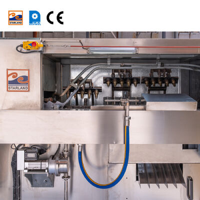 비디오 기술 지원 웨이퍼 코너 / CUP 생산 라인 웨이퍼 코너 제조 및 운영을위한 스테인리스 스틸 장비