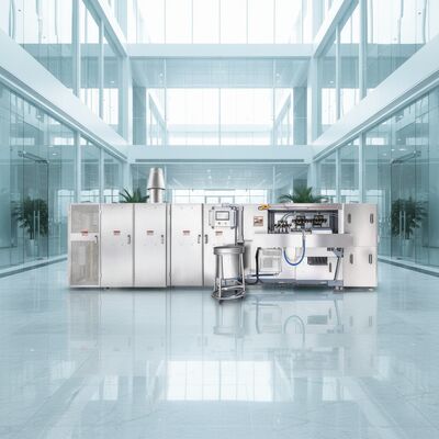 스테인리스 스틸로 만든 자동 웨이퍼 코너 기계 맛있는 크리시피 웨이퍼 코너의 지속적인 생산을 위해 완벽합니다