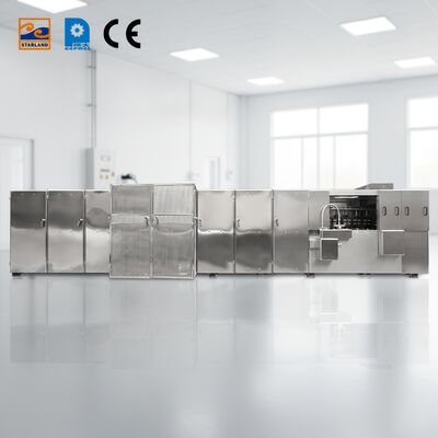 스테인리스 스틸 소재를 사용하여 견고한 구조와 작동을 제공하는 맞춤형 모나카 웨이퍼 생산 장비