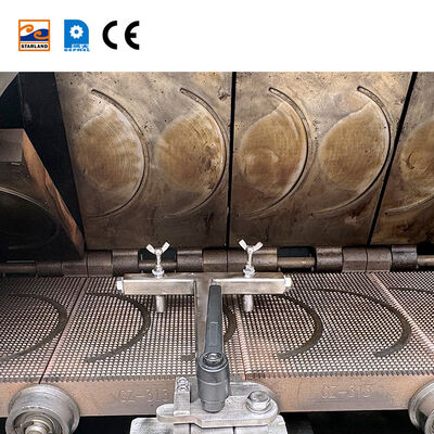 PLC 제어 시스템 웨플 롤 생산 라인 고용량 자동 웨플 롤 제조에 적합
