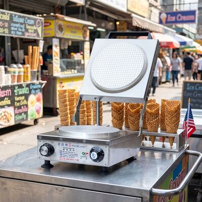 Advanced Ice Cream Cone Baker Enabling Precise Control Over Product Texture Flavor And Appearance
