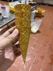 71 제빵판 (9m 장기간)의 전자동 상업적 아이스크림 와플콘 제조사 기계