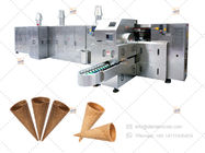 상업적 아이스크림 격자무늬 제조사 설탕 콘 생산 라인 무쇠