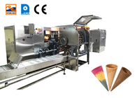 웨이퍼 에그롤 생산 기계, 다중 기능적 자동 중국 아이스크림 콘 세트 기계 .