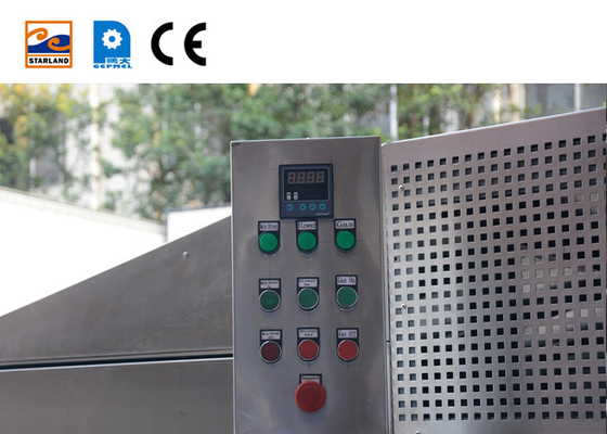 0.75kw 28 폼 자동 웨이퍼 코너 생산 라인 웨이퍼 쿠키 베이킹 머신