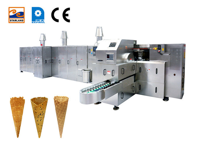 상업적 아이스크림 콘 기계 11 킬로그램 / 시간 2.0 에이치피 현장 설치