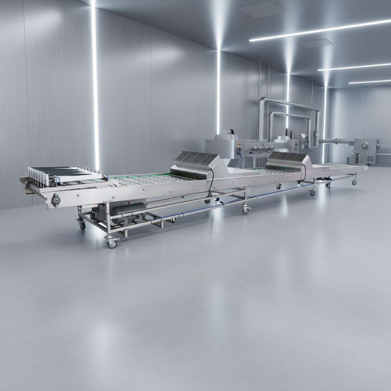 공장 직판 자동 마샬링 냉각 컨베이어 포괄적 인 액세서리와 함께