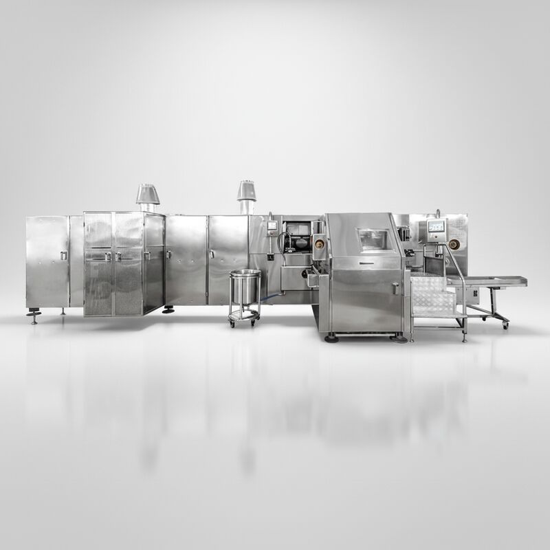 용량 1800개/h의 작동하기 쉬운 바퀴뇨 콘 기계, 안정적인 성능과 일관된 콘 제공