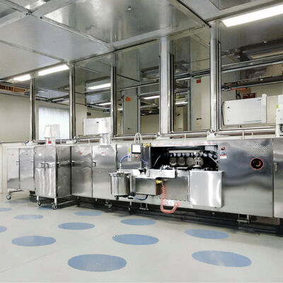 PLC 제어 시스템 웨이퍼 쿠키 생산 라인 스테인리스 스틸 오블레아스 웨이퍼 제조 장비