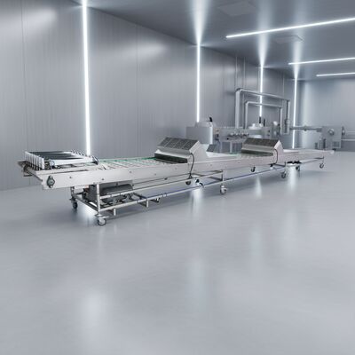 공장 직판 자동 마샬링 냉각 컨베이어 포괄적 인 액세서리와 함께